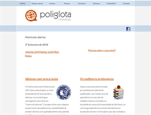 Tablet Screenshot of poliglotaidiomas.com